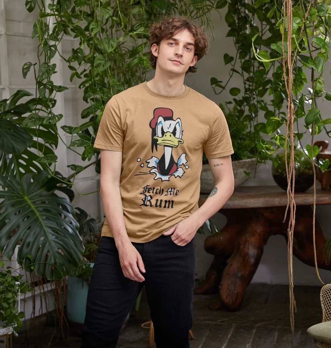 Fetch Me Rum: 100% Organic Tshirt. Ideal Gift for Summer and an Immediate Conversation Starter.. - Image 8