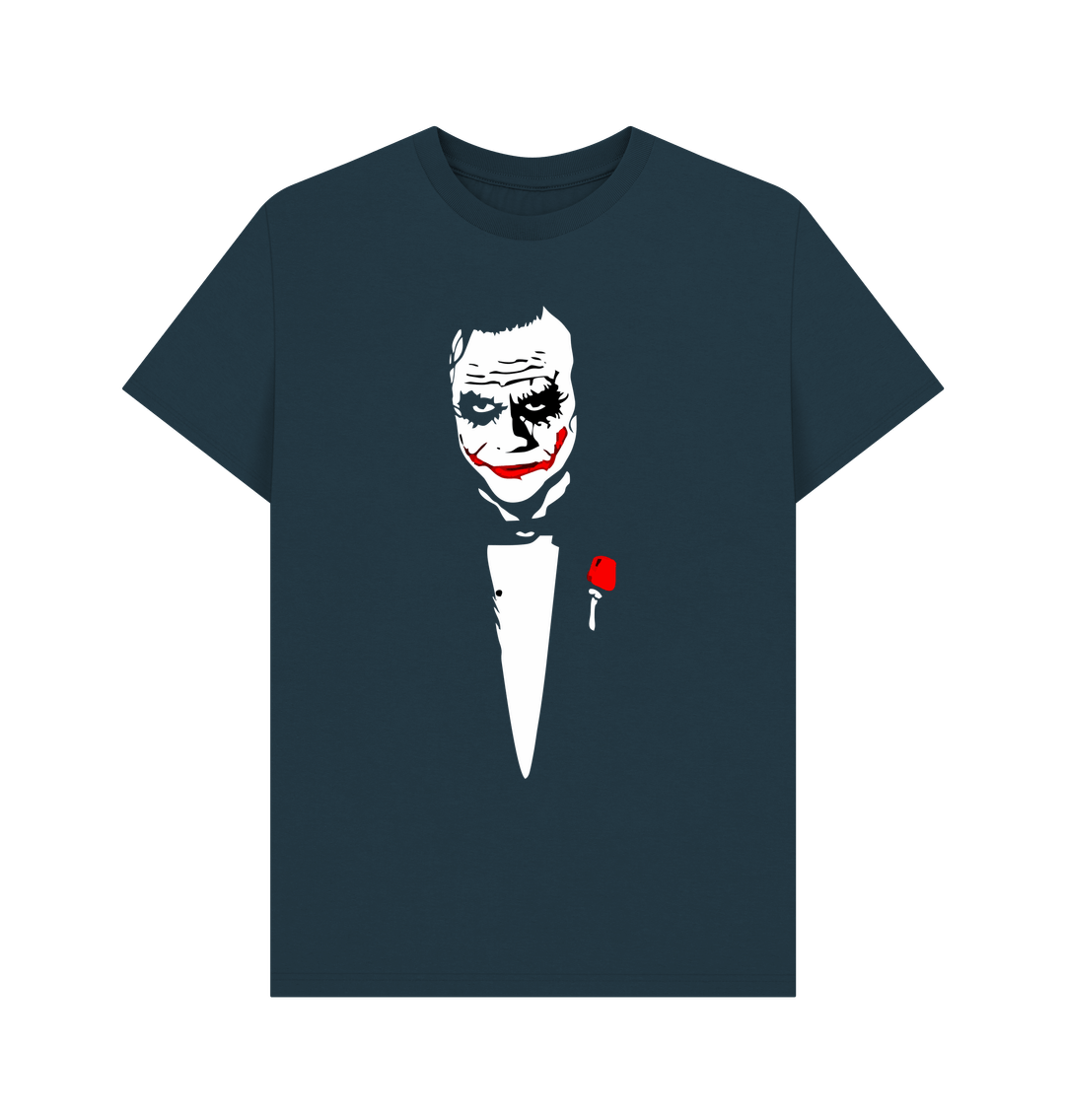 Joker in Suit : Unisex Shirt: 100% Organic Tshirt. Ideal Gift for Summer and an Immediate Conversation Starter - Image 7
