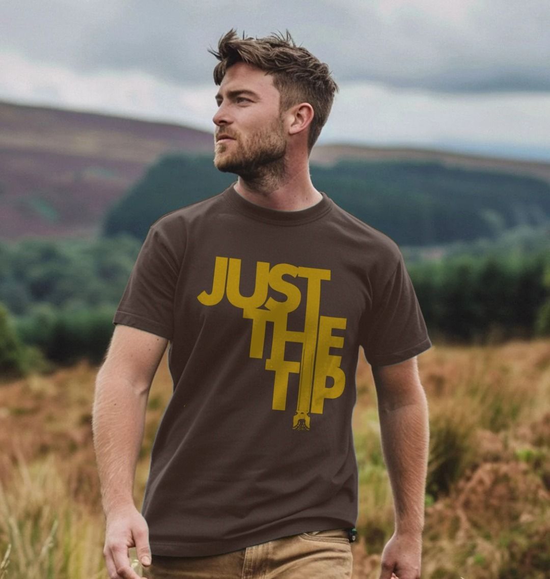 Just the Tip : : Unisex Shirt: 100% Organic Tshirt. Ideal Gift for Summer and an Immediate Conversation Starter - Image 2