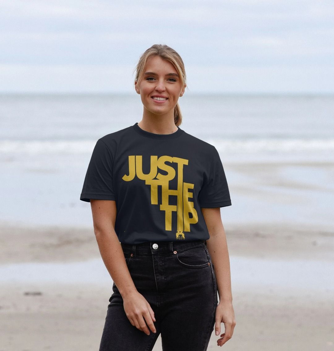 Just the Tip : : Unisex Shirt: 100% Organic Tshirt. Ideal Gift for Summer and an Immediate Conversation Starter - Image 7