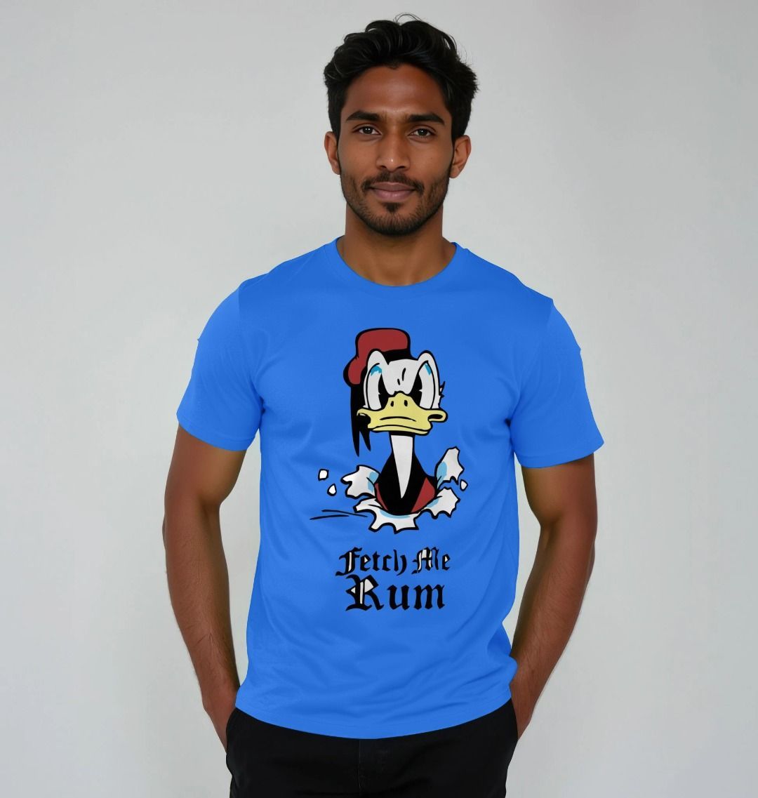 Fetch Me Rum: 100% Organic Tshirt. Ideal Gift for Summer and an Immediate Conversation Starter.. - Image 2