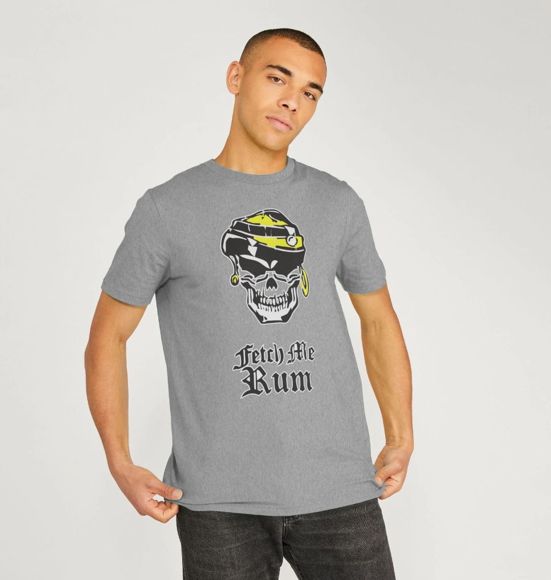 Fetch Me Rum: 100% Organic Tshirt. Ideal Gift for Summer and an Immediate Conversation Starter - Image 2