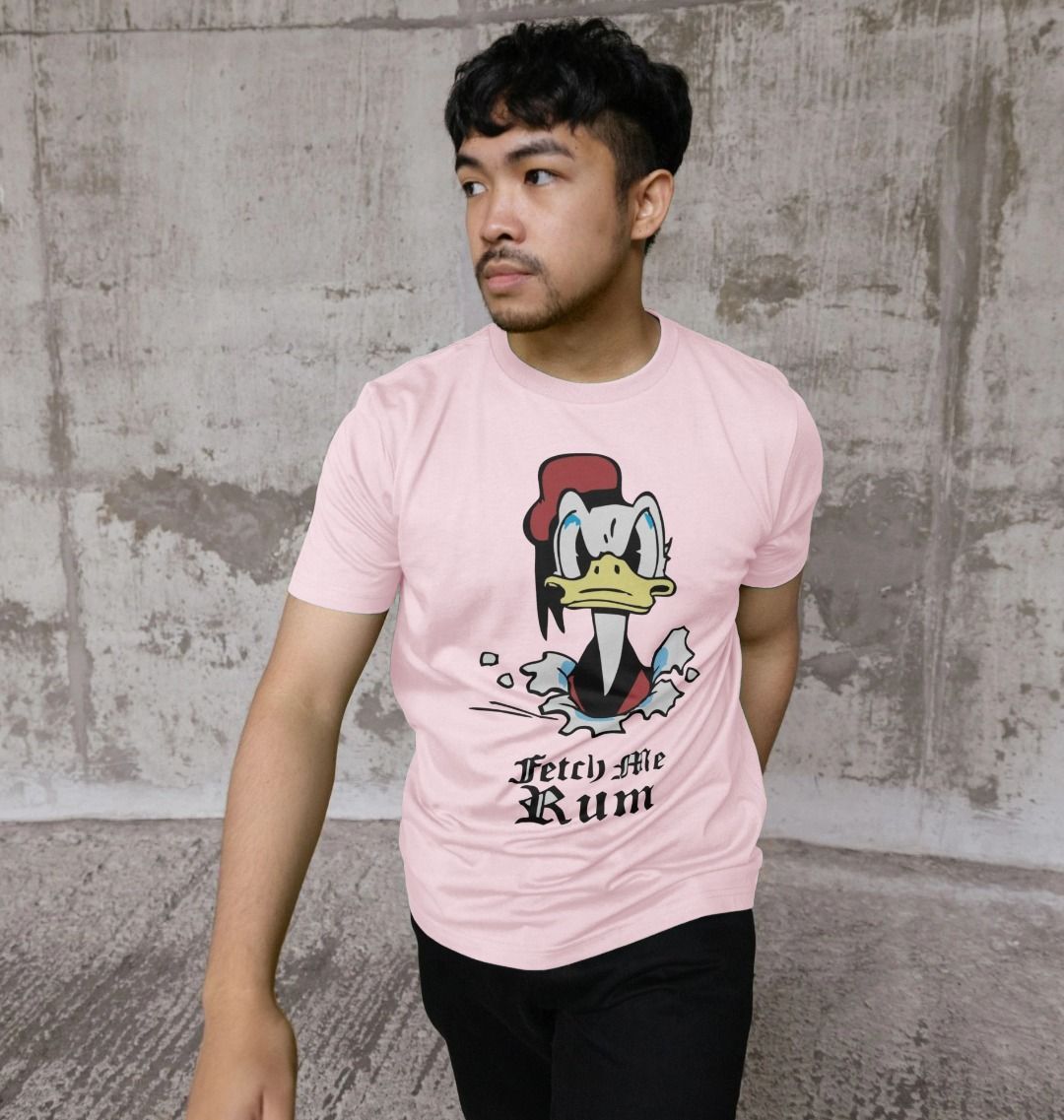 Fetch Me Rum: 100% Organic Tshirt. Ideal Gift for Summer and an Immediate Conversation Starter.. - Image 6