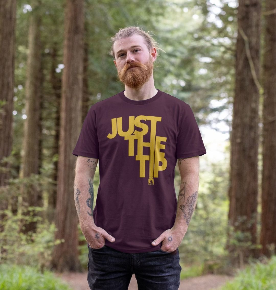 Just the Tip : : Unisex Shirt: 100% Organic Tshirt. Ideal Gift for Summer and an Immediate Conversation Starter - Image 9