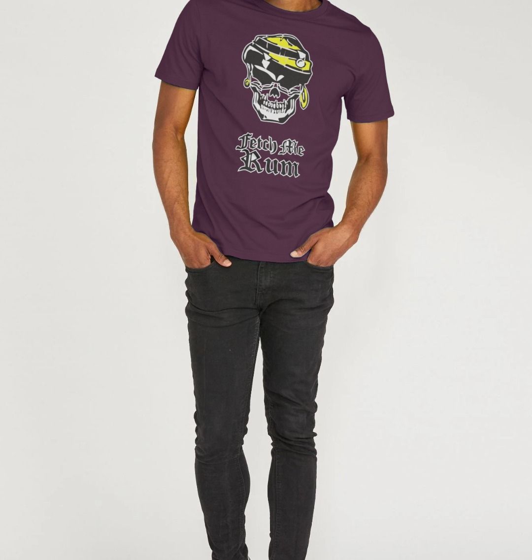 Fetch Me Rum: 100% Organic Tshirt. Ideal Gift for Summer and an Immediate Conversation Starter - Image 3