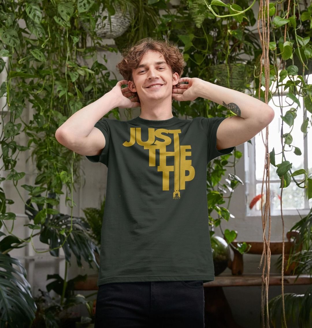 Just the Tip : : Unisex Shirt: 100% Organic Tshirt. Ideal Gift for Summer and an Immediate Conversation Starter - Image 6