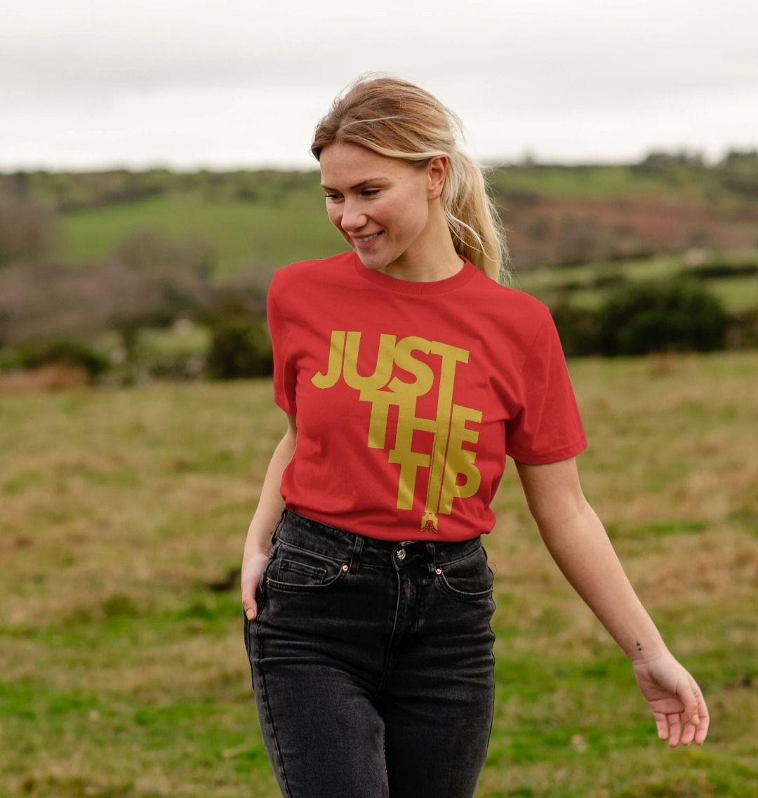 Just the Tip : : Unisex Shirt: 100% Organic Tshirt. Ideal Gift for Summer and an Immediate Conversation Starter - Image 8