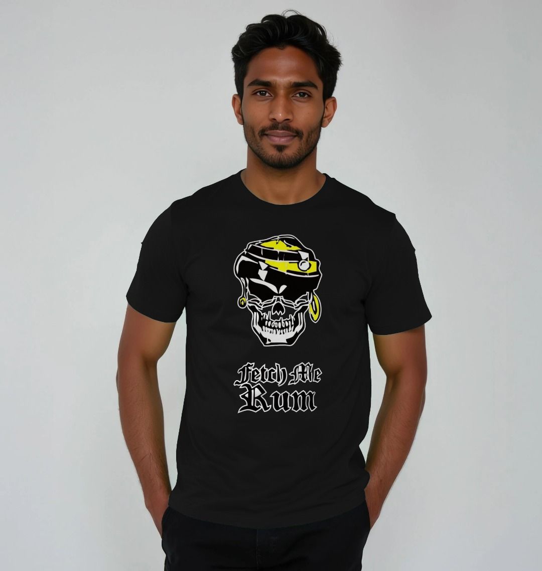 Fetch Me Rum: 100% Organic Tshirt. Ideal Gift for Summer and an Immediate Conversation Starter - Image 4