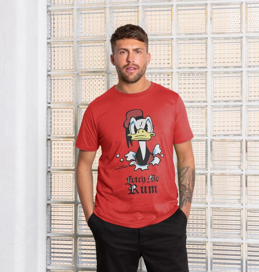 Fetch Me Rum: 100% Organic Tshirt. Ideal Gift for Summer and an Immediate Conversation Starter.. - Image 9