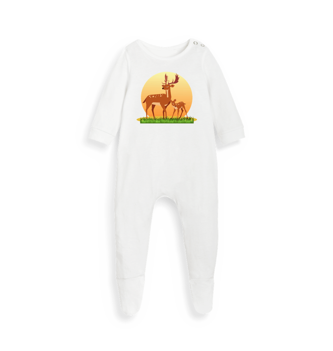 Happy Elk Baby Sleep Suit