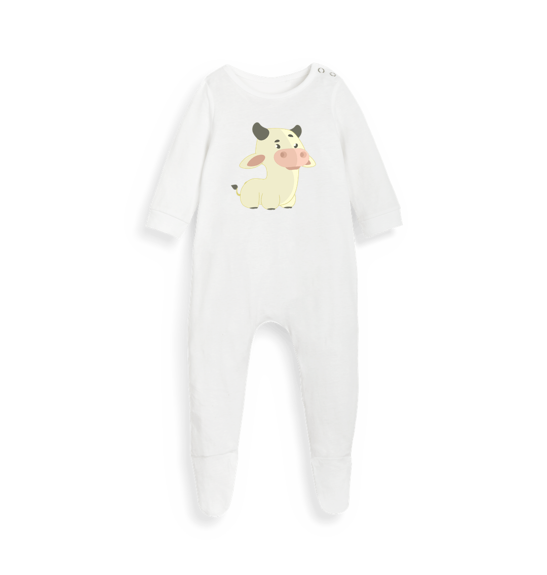 Baby Cow Sleeping Suit