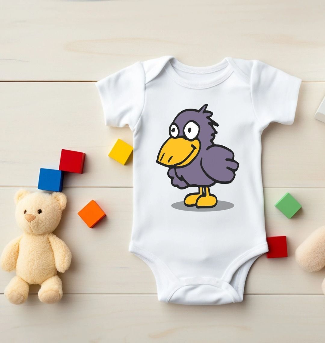 Duckgogo 5 Panel Baby Bodysuit