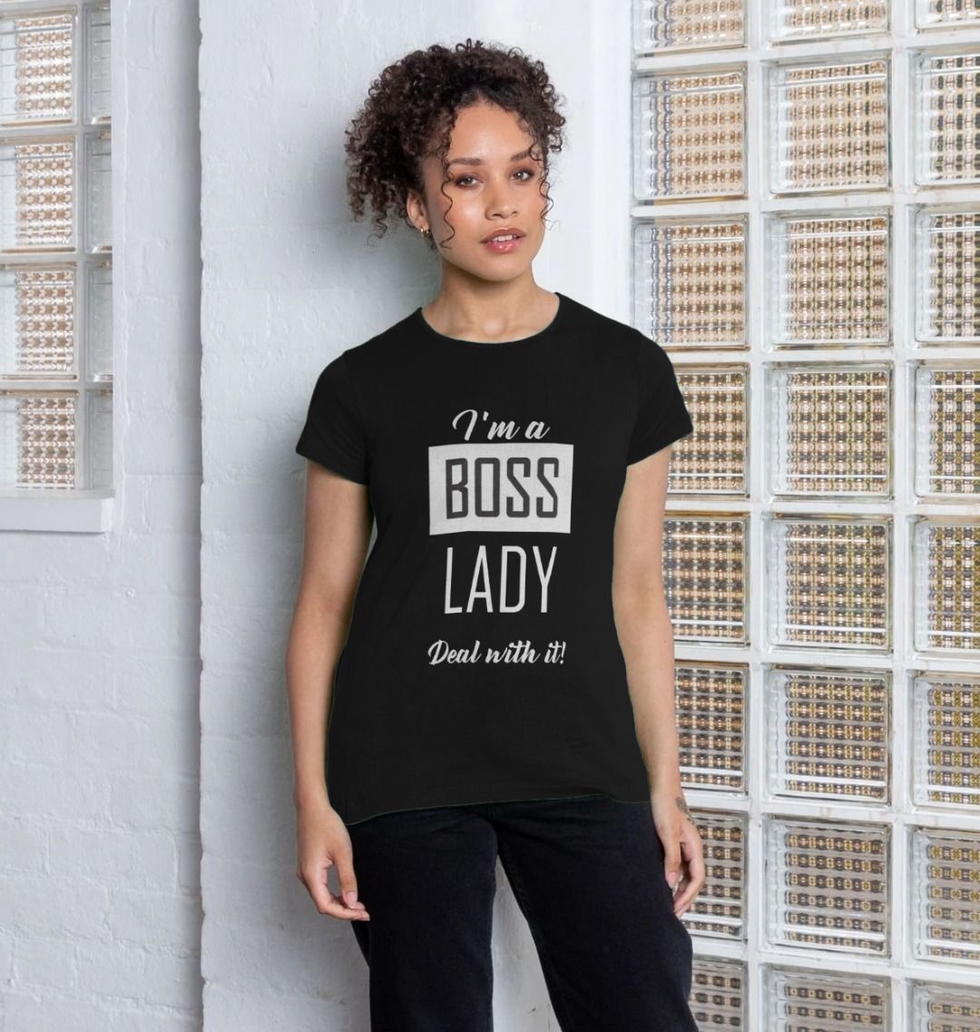 Boss Lady Tshirt. Perfect Girl for the Female Leader, CEO, Entrepreneur